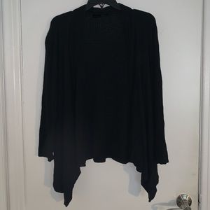 Lightweight Waffle Open Cardigan